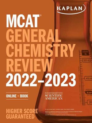 cover image of MCAT General Chemistry Review 2022-2023